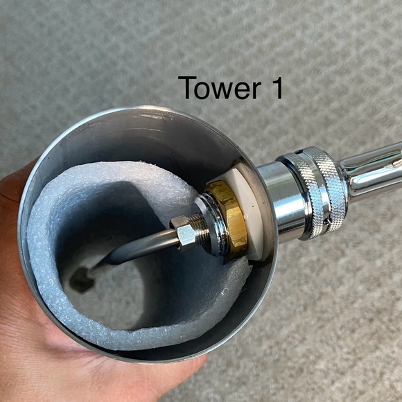 Sale Slanted Top Beer Towers Taps 3” Column for Countertop - Picture 7 of 15